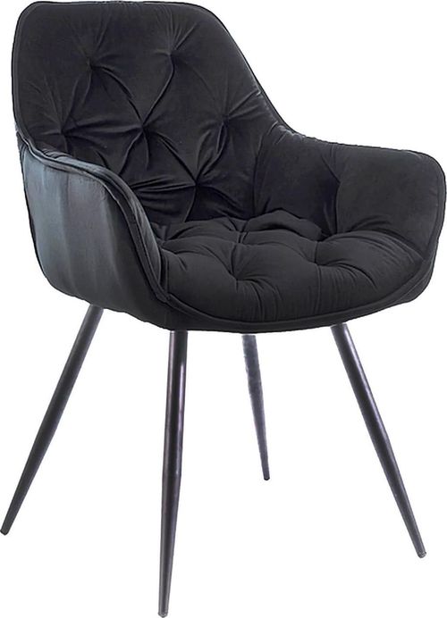 cumpără Scaun Signal Cherry velvet czarny bluvel 19/ met. czar în Chișinău 