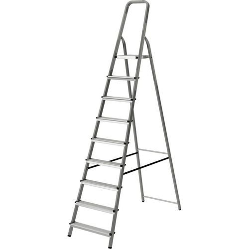 купить Лестница Lider-Tech 1130109 Scara cu suport metal, 9 trepte, H=2.66m, sarcina max.150kg в Кишинёве 