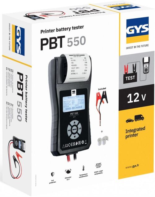 cumpără Instrument de măsură GYS 024199 PBT550 Тестер аккумуляторный с встроенным принтером în Chișinău 