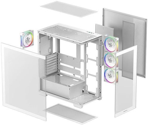 cumpără Carcasă PC Deepcool CG580 4F V2 WH ATX în Chișinău 