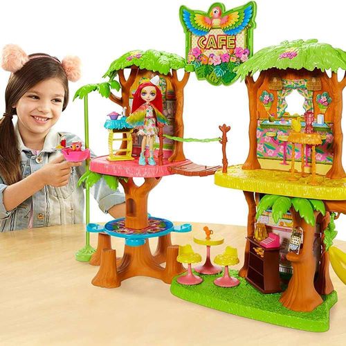купить Кукла Enchantimals GNC57 Set Cafe Jungle в Кишинёве 