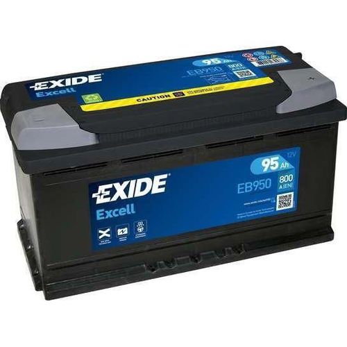 купить Автомобильный аккумулятор Exide EXCELL 12V 95Ah 800EN 353x175x190 -/+ (EB950) в Кишинёве 