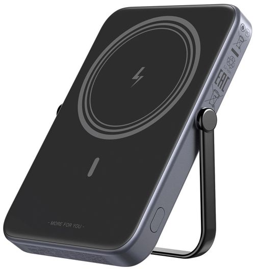 cumpără Acumulator extern USB (Powerbank) Ugreen 35605B Uno Series Magnetic Wireless , 5000mAh, 15W, Space Gray în Chișinău 