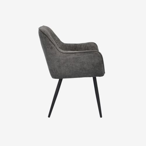 купить Комплект стол и стулья Evelin di Costacurta стол DT-533R B + 4 стула YTC-090B UF885-15 (Dark grey) в Кишинёве 