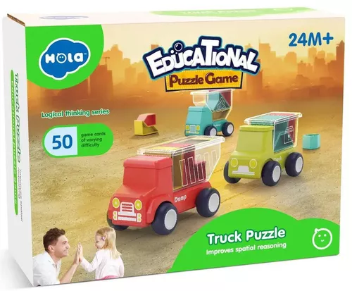 cumpără Puzzle Hola Toys E7980 Puzzle masini în Chișinău 