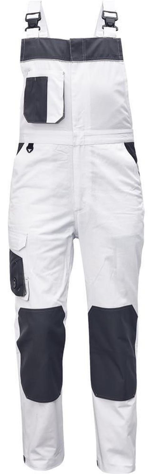 купить Спецодежда Cerva 0302040380xxx Полукомбинезон CREMORNE белый (56) в Кишинёве 