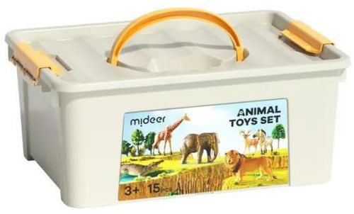 купить Набор для творчества Mideer MD1382 Set de creație Animale Sălbatice, 15 elem. в Кишинёве 