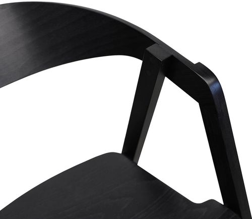 купить Стул Deco Guru Black+Black Leg в Кишинёве 