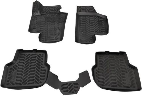 купить Коврик для автомобиля Aileron 62032 VW Jetta VI (2010-) салон (3D с подпятником) (Крепеж) в Кишинёве 