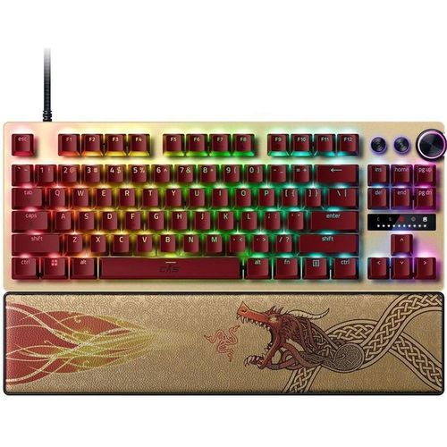 купить Клавиатура Razer RZ03-04982100-R3M1 Huntsman V3 Pro Tenkeyless Counter-Strike 2 Ed в Кишинёве 