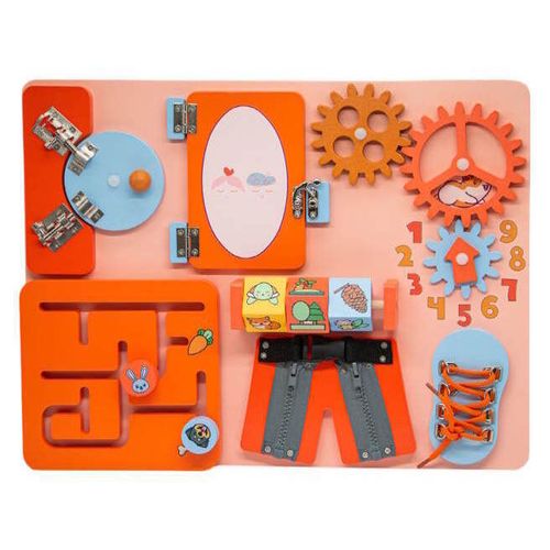купить Головоломка New World 4787A8 Busyboard Orange Crossword, 184114 в Кишинёве 