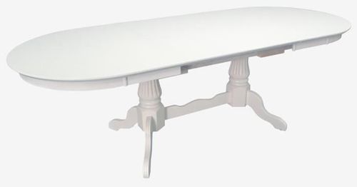 купить Комплект стол и стулья Evelin di Costacurta стол HV-33V White + 10 стульев HV-3167 White/NV-10WP Grey в Кишинёве 
