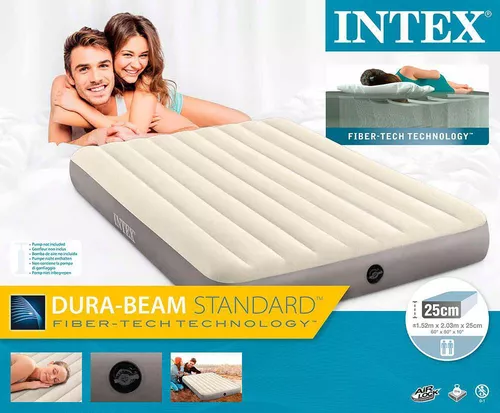 купить Надувной матрас Intex 64103 VELUR 152x203x25cm QUEEN STANDARD в Кишинёве 