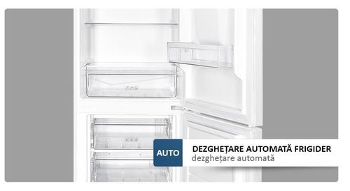 купить Холодильник с нижней морозильной камерой Albatros CFD343E (White) в Кишинёве 