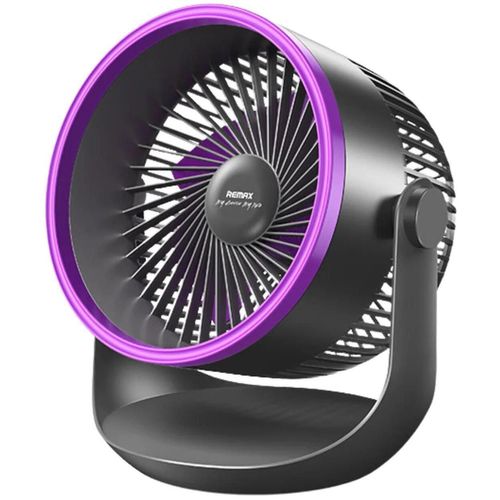 купить Вентилятор настольный Remax Desktop Fan F27 Gray Purple в Кишинёве 