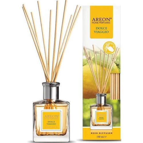 cumpără Aparat de aromatizare Areon Home Perfume Sticks 150ml + свеча (Dolce Viaggio) în Chișinău 