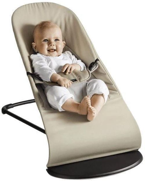 купить Детское кресло-качалка BabyBjorn 005026A Balance Soft Khaki/Beige в Кишинёве 