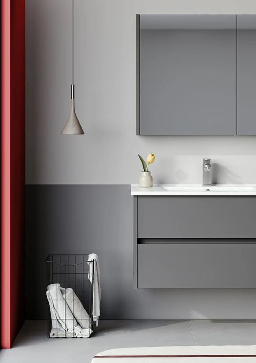 cumpără Dulap pentru lavoar Orka Arno 100 Grey în Chișinău 