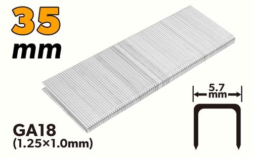 купить Набор головок, бит, насадок Tolsen Скобы для пневматического пистолета 35 мм (73457) в Кишинёве 