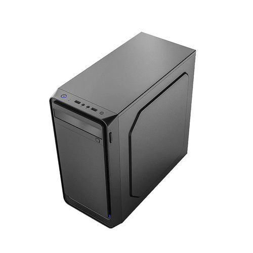 купить Case Miditower mATX Sohoo 6503BK Black, 500W, 12cm fan, 24 pin, 2xSATA cables, 2xUSB 2.0 & Audio (carcasa/корпус) в Кишинёве 