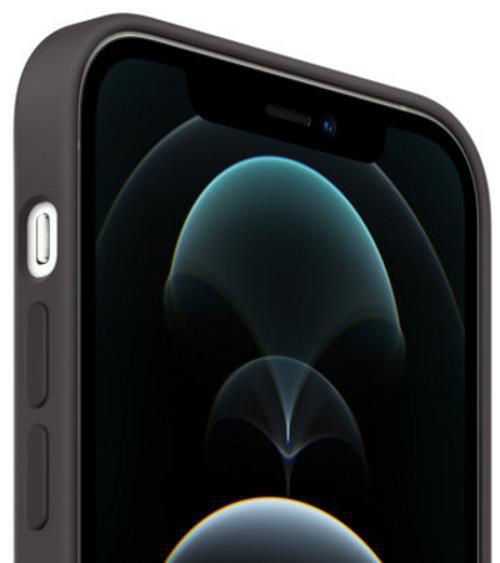 купить Чехол для смартфона Apple iPhone 12 | 12 Pro Silicone Case with MagSafe Black MHL73 в Кишинёве 