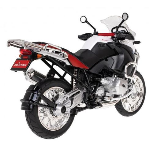 cumpără Mașină Rastar 42000 Motocicleta Die cast 1:9 BMW R1200GS, alb, 1927D în Chișinău 