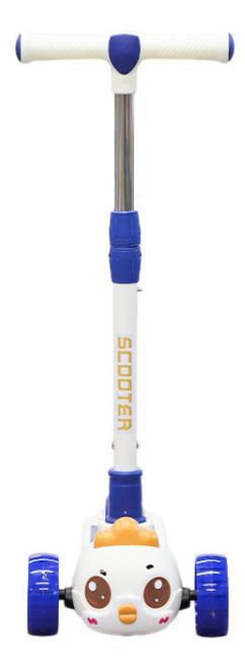 cumpără Trotinetă New World 2479 Chicken cu 3 roți, albastru, 61633 în Chișinău 