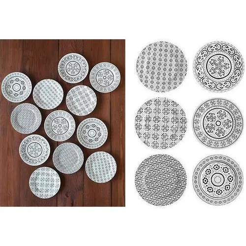 cumpără Farfurie Tognana 48844 Тарелка десертная 19cm Arena Tatoo, фарфор în Chișinău 