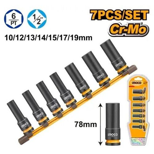 cumpără Set de tubulare, bite, duze INGCO HKISSD12072L (52061) în Chișinău 