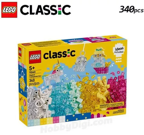 купить Конструктор Lego 11040 Classic Cutie magica transparentă в Кишинёве 