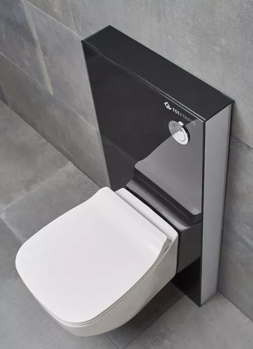 cumpără Rezervor WC Ege Vitrifye Ege (3392) black în Chișinău 