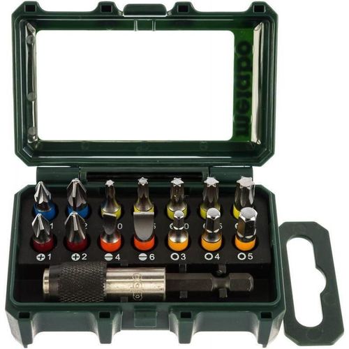 cumpără Set de tubulare, bite, duze Metabo 626703000 Set capete de surubelnita 15buc în Chișinău 