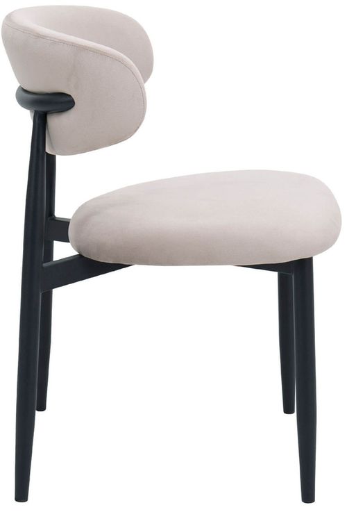 купить Стул Deco Meridian Beige + Black Legs в Кишинёве 