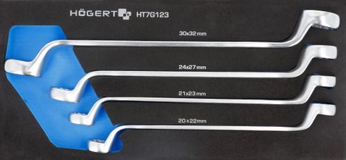 купить Система хранения инструментов Hoegert HT7G049-307 Тележка инструментальная 7 ящиков, 307 предмета в Кишинёве 