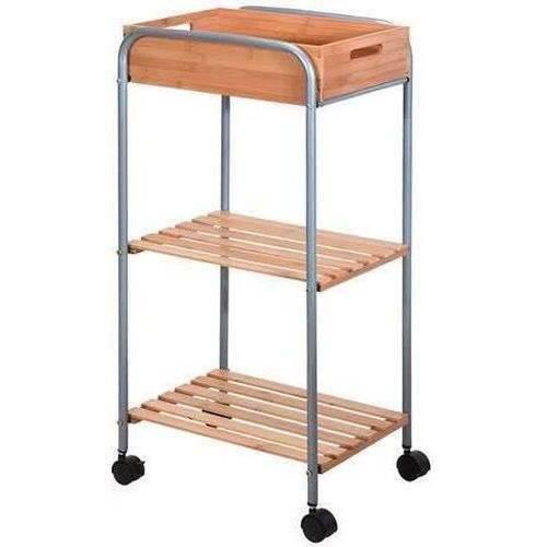 купить Этажерка Promstore 42804 Storage Solutions Этажерка на колесах + ящик 81x40x30cm в Кишинёве 