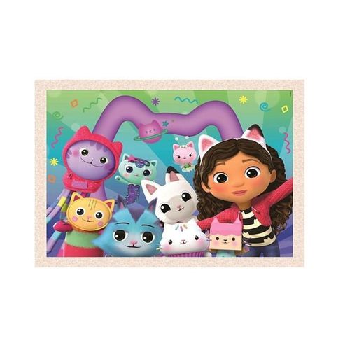 cumpără Puzzle Clementoni Puzzle 4in 1 Gabby's Dollhouse 2026 (21752) în Chișinău 
