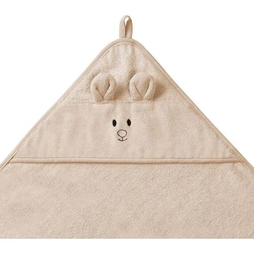 купить Аксессуар для купания BabyOno 1553/06 Prosop din bambus de baie cu gluga maro 100x100 в Кишинёве 