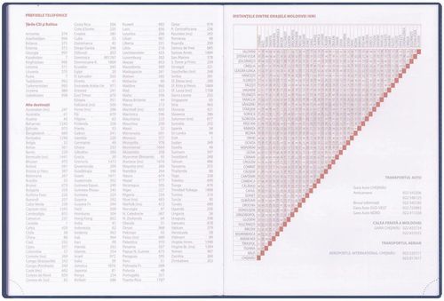 купить Блокнот miscellaneous E2028-42 Agenda datata CLASSIC 2026 A4, 72 foi, bordo в Кишинёве 