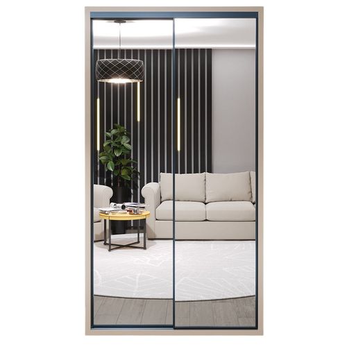 cumpără Dulap Bayro Parma 1200x2250x600 серый камень, купе în Chișinău 