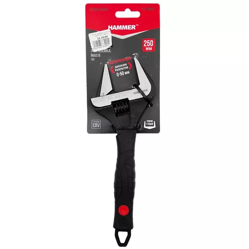 cumpără Cheie reglabilă Hammer 40203 Cheie reglabila, 250mm, interval 0-50mm, CRV în Chișinău 