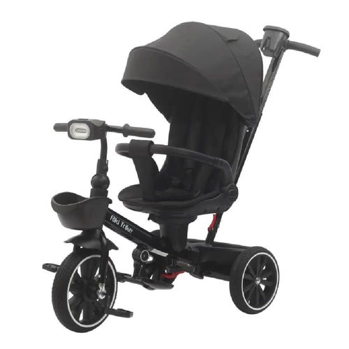 купить Велосипед-коляска Richi (64620) Tricicleta neagra pentru copii (JTR189) в Кишинёве 