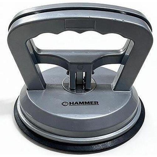 cumpără Ventuză cu vacuum Hammer 40974 din aluminiu p/u montaj sticla, d 118 mm, 50 kg în Chișinău 