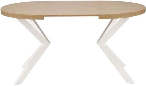 купить Стол Halmar PERONI stejar auriu/alb (92700558) в Кишинёве 