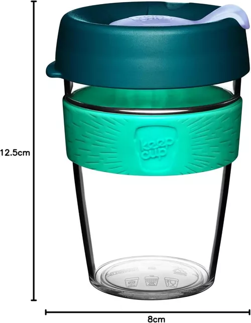 cumpără Cană termos KeepCup ORIGINAL CLEAR - EVENTIDE - M / 340ml în Chișinău 