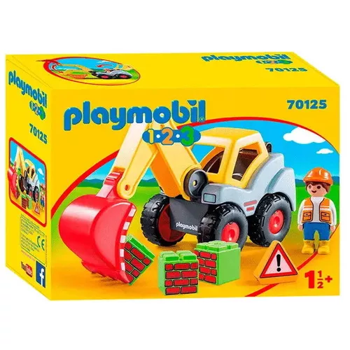 купить Конструктор Playmobil PM70125 Shovel Excavator в Кишинёве 