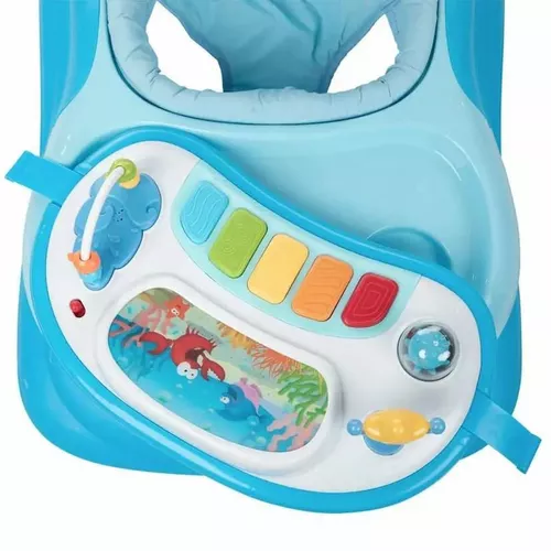 купить Ходунок Premaman PEVEVF-CCC-UNQ Premergator 2 in 1 Sea World Albastru в Кишинёве 