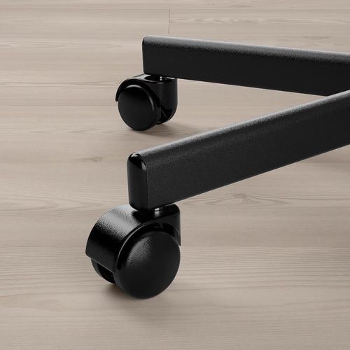 cumpără Fotoliu de birou Ikea Loberget/Malskar White/Black în Chișinău 