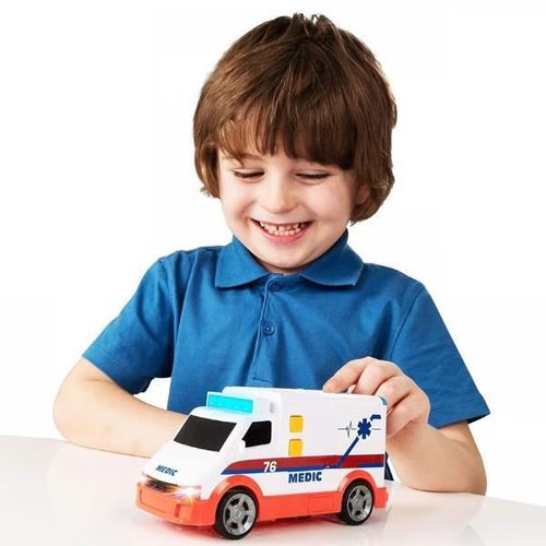 купить Машина HTI 1416564 Ambulanță Teamsterz, cu lumini și sunete в Кишинёве 