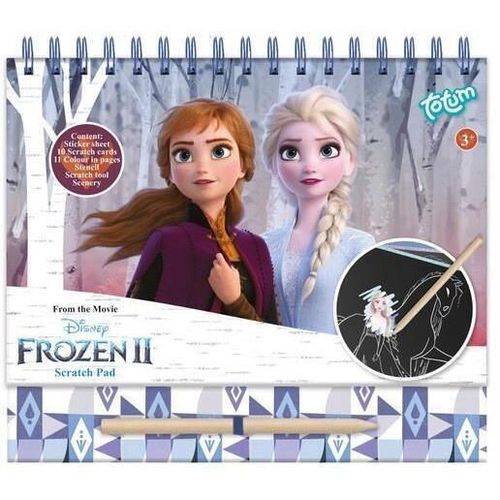 cumpără Set de creație Totum 681439 Frozen Caiet de scratching, 61873 în Chișinău 