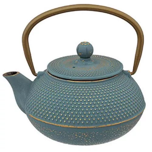 купить Чайник заварочный Promstore 56182 Ceainic din fonta 0.8l SG Jade, verde в Кишинёве 